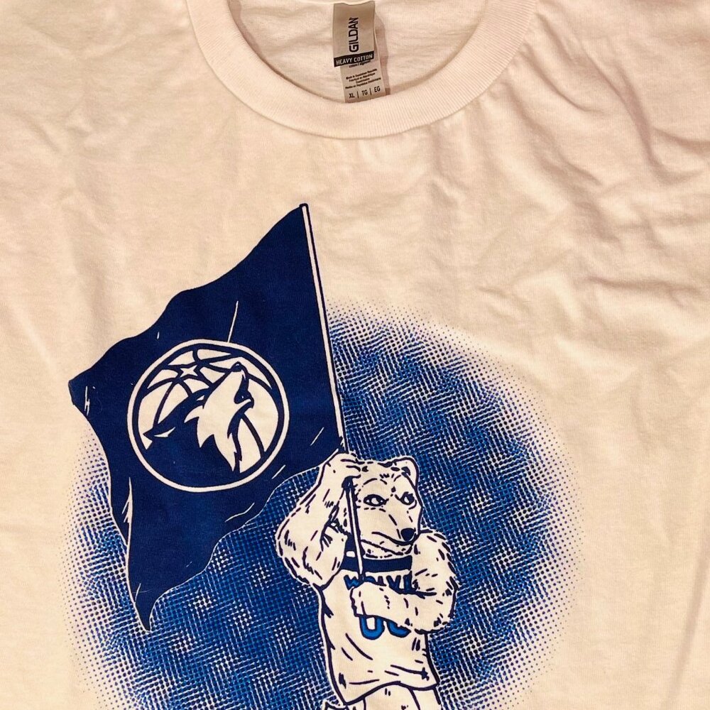 Timberwolves First Home Game T-shirt, Size XL